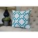 20 x 20 inch Square in St. Louis Geometric Print Pillow