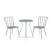 The Novogratz Poolside Collection Heidi 3 Piece Outdoor Bistro Set 3 Piece