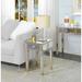 Convenience Concepts Gold Coast Mirrored 1 Drawer End Table