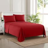 Soft Microfiber 5-piece Split King Bed Sheet Set