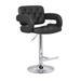 Strick & Bolton Chopin Black Adjustable Bar Stool