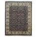 FineRugCollection Hand-knotted Tabriz Black Wool Rug (8' x 10') - 8' x 10'
