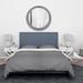 Designart 'Metal Grill 3D Circles' Abstract Bedding Set - Duvet Cover & Shams