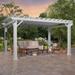 Backyard Discovery 14' x 10' Hawthorne Traditional Steel Pergola