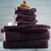 Hearth & Harbor 100 Percent Cotton Ultra Soft and Absorbent Bath Towel Set