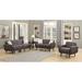 Carson Carrington Stykkisholmur Charcoal 3-piece Living Room Sofa Set