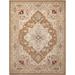 Noori Rug Faded Peshawar Ashlie Lt. Brown/Ivory Rug - 9'0 x 11'11