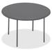 Iceberg IndestrucTable TOO Folding Table - Charcoal (Or Charcoal Gray)