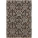 Eclectic Ziegler Adaline Gray Purple Hand-knotted Wool Rug - 4'0'' x 6'1''