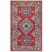 Handmade One-of-a-Kind Super Kazak Wool Rug (Afghanistan) - 3' x 4'11