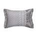 J. Queen New York Button Accent Luxe Boudoir Pillow