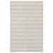 Railay Handmade Trellis White/ Grey Area Rug