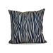 18 x 18-inch, Wood Stripe, Geometric Print Pillow