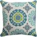 Artistic Weavers Jacquelyn Medallion Modern Mint Feather Down or Poly Filled Throw Pillow 18-inch