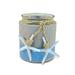 CoTa Global Ocean Breeze Pillar Nautical Wooden Candle Holder - 2.75Lx2.25Wx3.50H Inches