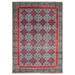 ECARPETGALLERY Hand-knotted Lahore Finest Collection Grey Wool Rug - 8'11 x 12'3