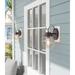 Bern 2 Set 1-Light Globe Glass Outdoor Wall Sconce Patio Lights - L 6"x W 6.5"x H10"