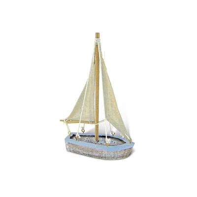 Puzzled Pacific Plastic Small Nautical Sailboat