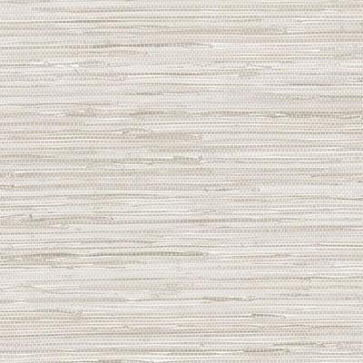 Grasscloth Elmhurst 32.7 Ft. x 20.5 In. Vinyl Grey Horizontal Faux Grasscloth Wallpaper Covering