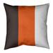 Cleveland Cleveland Throwback Football Stripes Pillow (w/Rmv Insert)-Spun Poly