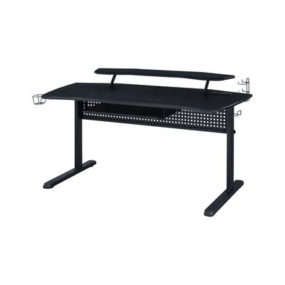 ACME Vildre Gaming Table with USB Port in Black