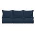 Sorra Home Sloane Marine Indoor/ Outdoor Corded Sofa Cushion Set