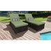 Barbados Wheeled Chaise Set of 2 Outdoor Wicker Patio Furniture