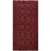 Geometric Balouch Persian Wool Area Rug Handmade Home Decor Carpet - 3'4" x 6'1"
