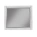 Origins by Alpine Aria Wood Mirror in Weathered Light Gray - Grey