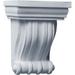 4 3/4"W x 3 1/8"D x 6 1/4"H Waltz Corbel