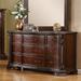 Vace Traditional Brown Cherry 56-inch Wide 9-Drawer Wood Dresser by Furniture of America