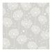 NuWallpaper Dandelion Grey Peel & Stick Wallpaper - 216in x 20.5in x 0.025in