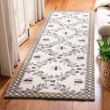 SAFAVIEH Handmade Chelsea Aubree French Country Trellis Wool Rug