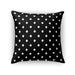 POLKA DOTS BLACK Accent Pillow By Kavka Designs