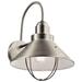 Kichler Lighting Seaside Collection 1-light Brushed Nickel Outdoor Wall Sconce