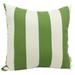 Majestic Home Goods Striped Indoor/ Outdoor 20-inch Square Pillow
