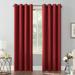 Sun Zero Saxon Energy Saving Blackout Grommet Curtain Panel, Single Panel