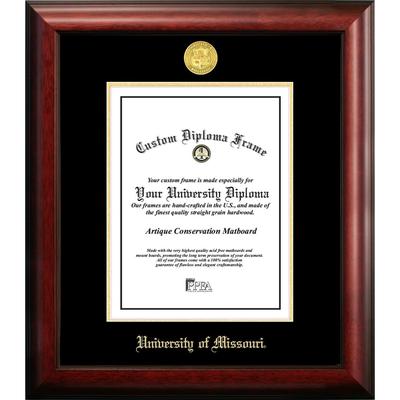 University of Missouri 8.5w x 11h Gold Embossed Diploma Frame