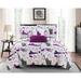 Chic Home Ellis 9 Piece Reversible New York Inspired Comforter Set