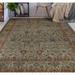 Noori Rug Pak-Persian Tabriz Grey/Peach Rug - 8'11" x 12'4"