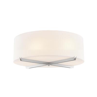 EVOLV Acryluxe Crossbar 18-inch Close-to-Ceiling Drum with Opal Acrylic