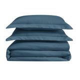 Cannon Heritage Solid 3 Piece Duvet Cover Set