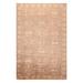 Kayseri Hand Knotted Ivory,Rose Wool Oriental Area Rug (6'6''x9'11'') - 6'5" x 9'8"