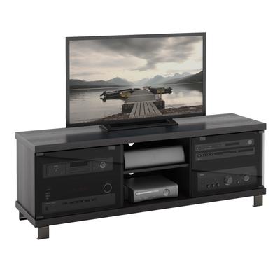 Holland TV Stand with Glass Doors, for TVs up to 75"