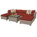 Monterey 7 Piece Outdoor Wicker Patio Furniture Set 07b