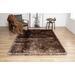 Flokati Shag Collection 5x7 Tip Dyed Area Rug - 5' X 7'