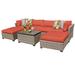 Monterey 7 Piece Outdoor Wicker Patio Furniture Set 07b