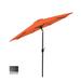 Sunburst Orange - 9' Aluminum Market Umbrella