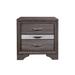 Global Furniture USA Seville Grey Nightstand