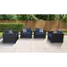 Belle 4 Piece Outdoor Wicker Patio Furniture Set 04a